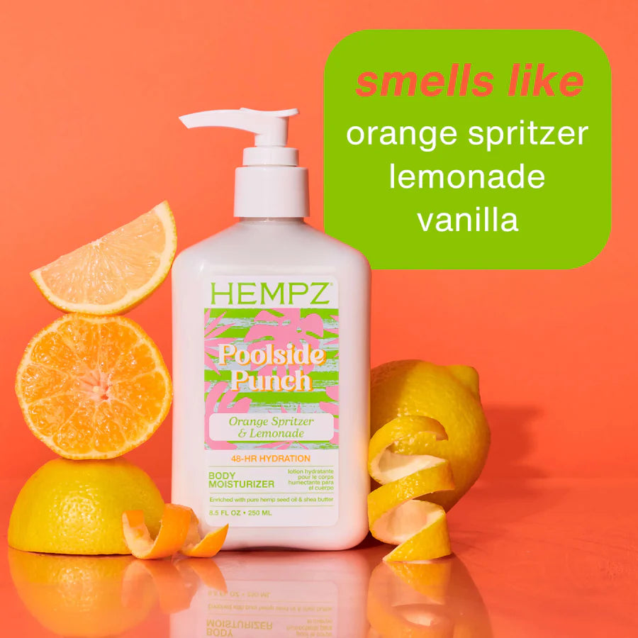 Hempz Poolside Punch 8.5oz lotion lifestyle or detail image