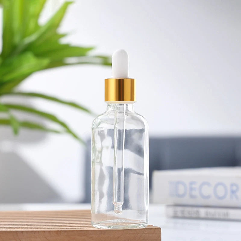 Nove Clear Dropper Bottle 10ml empty cosmetic bottle
