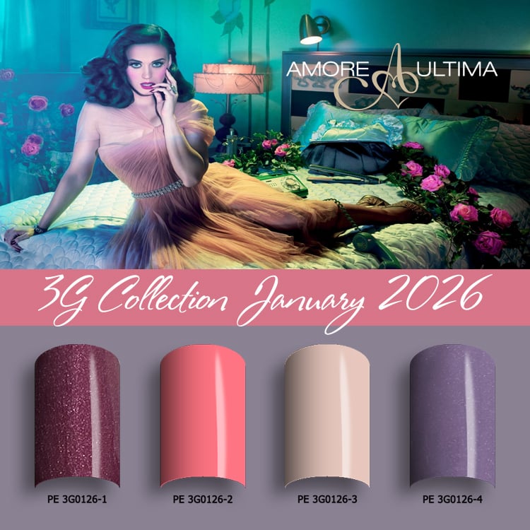 Amore Ultima Prisma Elite 3G-0126-3 8ml gel colour product display