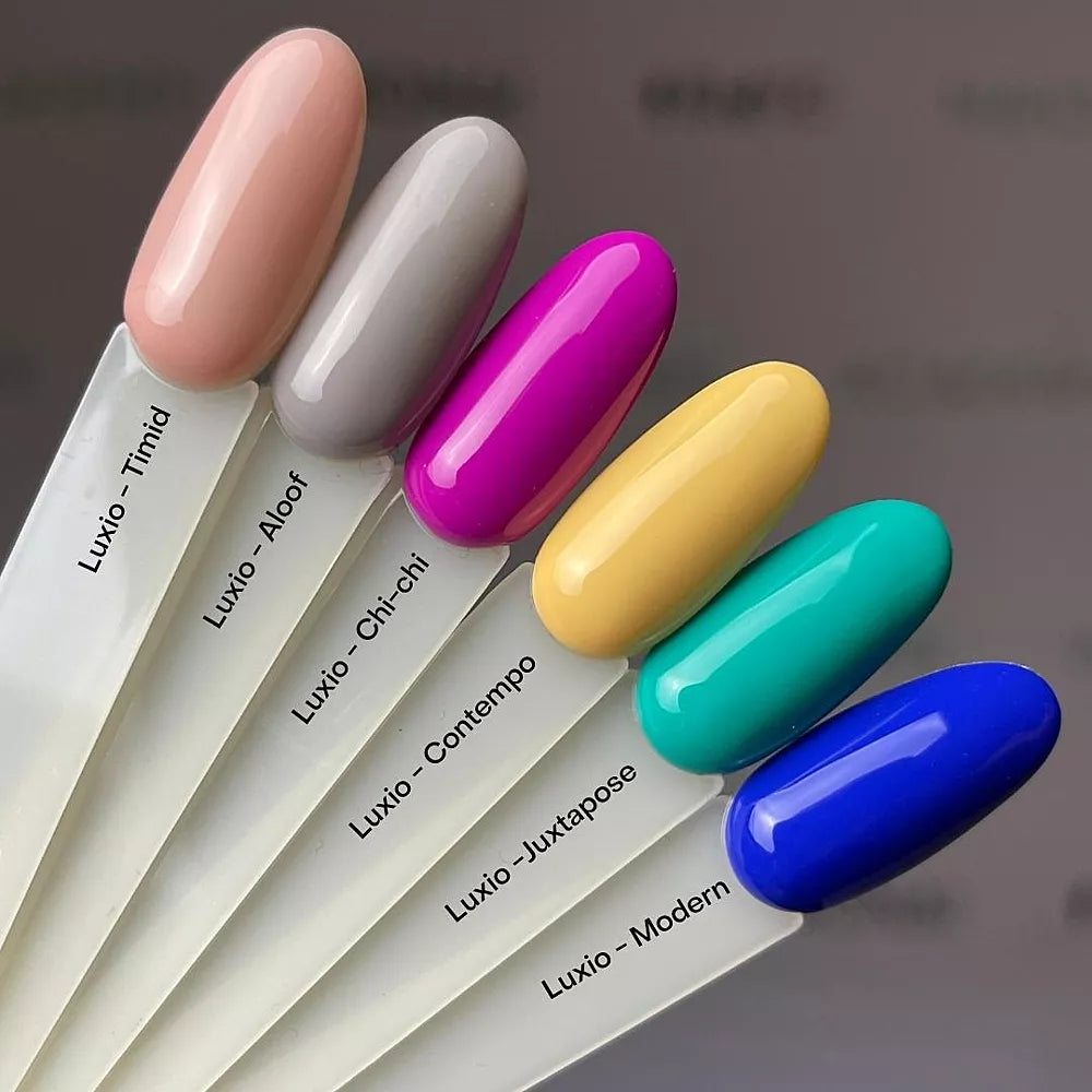 Akzentz Luxio Contempo gel color and finish