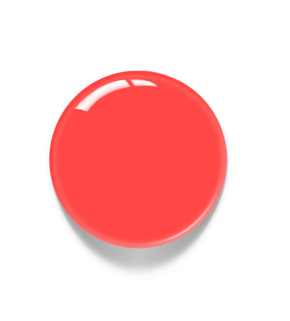 Akzentz Luxio Ignite large round gel color swatch