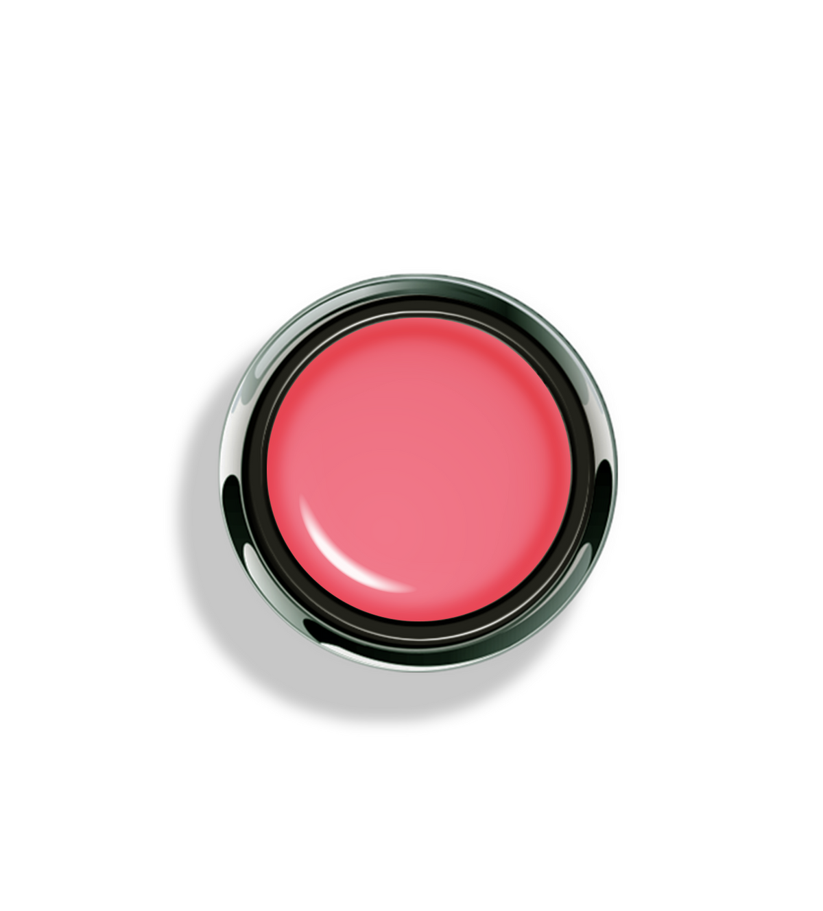 Akzentz Options Sunset Pink gel in open jar