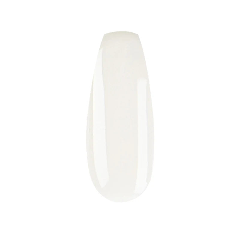 White ceramic vase on a white background
