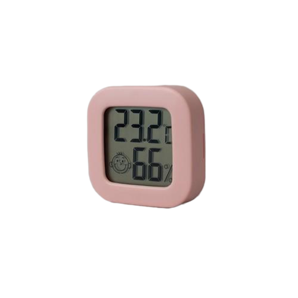 Nove Mini Hygrometer Pink mini hygrometer display