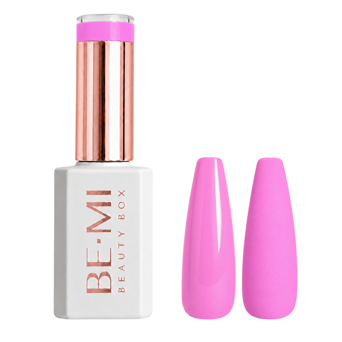 BEMI Creami Daydream O02 vivid orchid pink gel polish bottle.