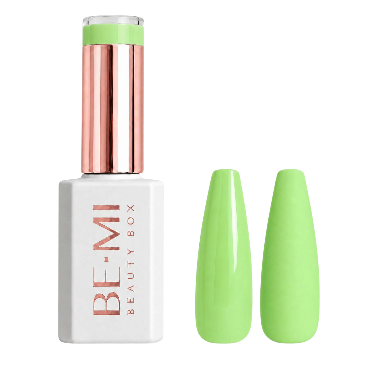 BEMI Creami I'm A Bad Batch SS06 bright pastel apple green gel polish bottle.