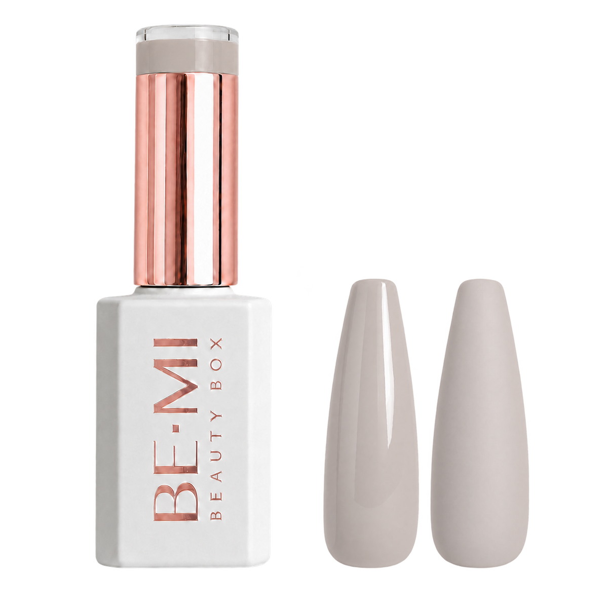 BEMI Creami Mink N01 cool mauve taupe gel polish bottle.