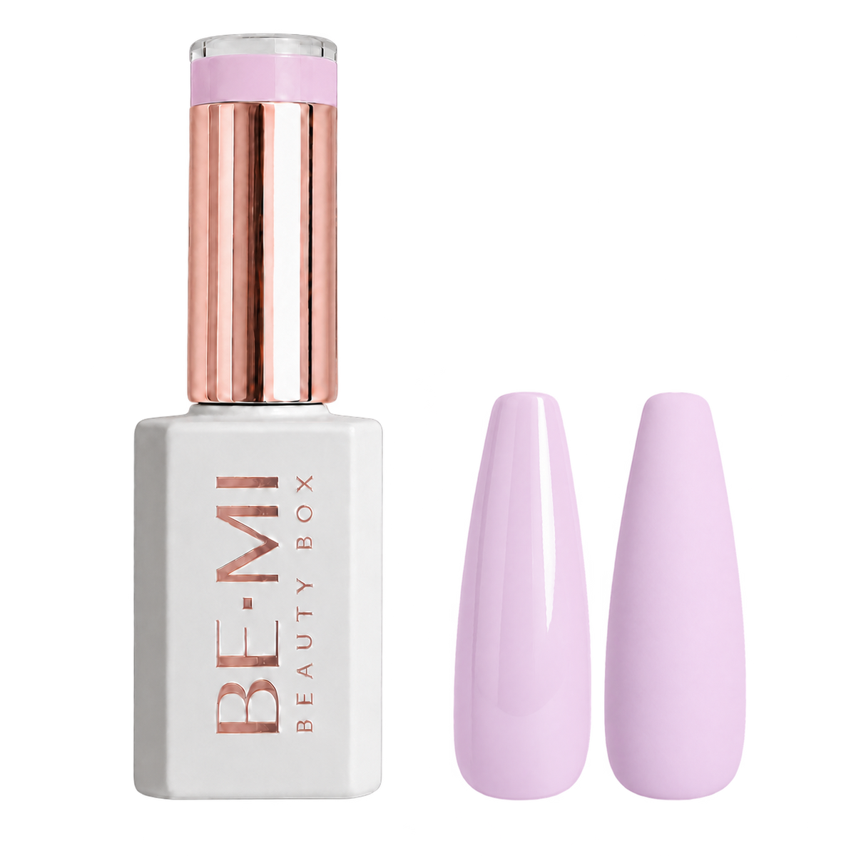 BEMI Creami Sonnet O01 soft lilac gel polish bottle.