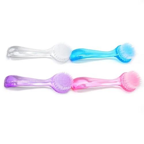Nove Nail Scrub Brush (With Cap) 1pc Clear nail scrub brush