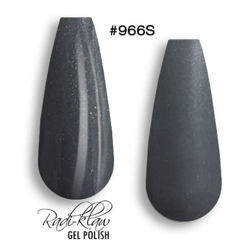 Phat Kat Gel Polish Dark Grey Winter 2023 #966G 10ml gel polish color swatches