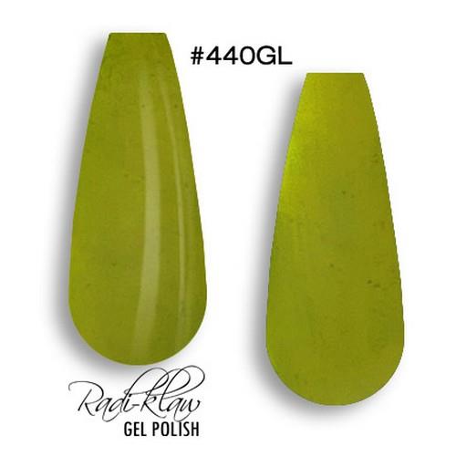 Phat Kat Gel Polish Green Glass #440GL 10ml glass gel polish color swatches