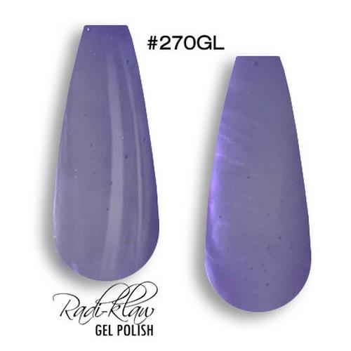 Phat Kat Gel Polish Purple Glass #270GL 10ml glass gel polish color swatches