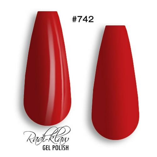 Phat Kat Gel Polish Red #742 10ml gel polish color swatches