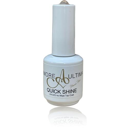 Amore Ultima Quick Shine Top Coat 15ml gel top product bottle or jar