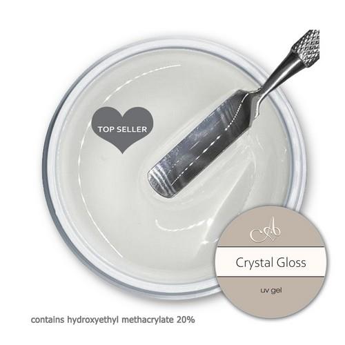 Amore Ultima Crystal Gloss 15ml gel top product bottle or jar