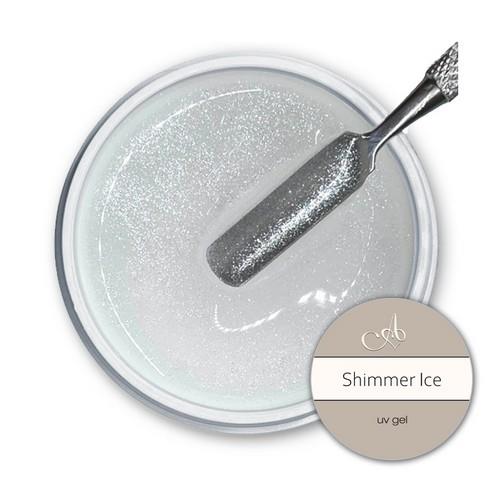 Amore Ultima Shimmer Ice 30ml professional gel nail product jar