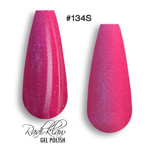 Phat Kat Gel Polish Dark Pink Shimmer #134 10ml shimmer gel polish swatches