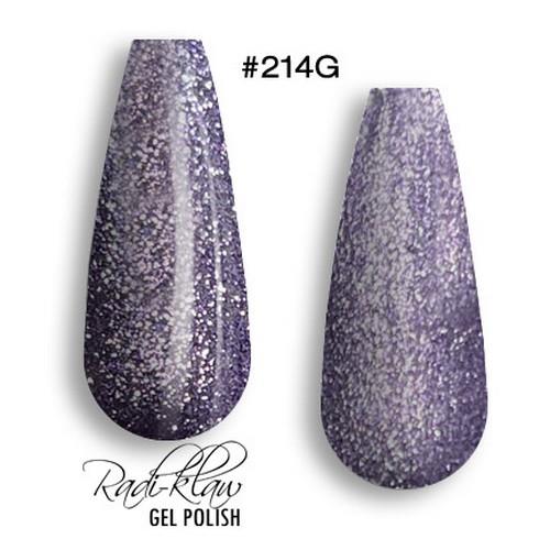 Phat Kat Gel Polish Lilac Glitter #214 10ml glitter gel polish swatches