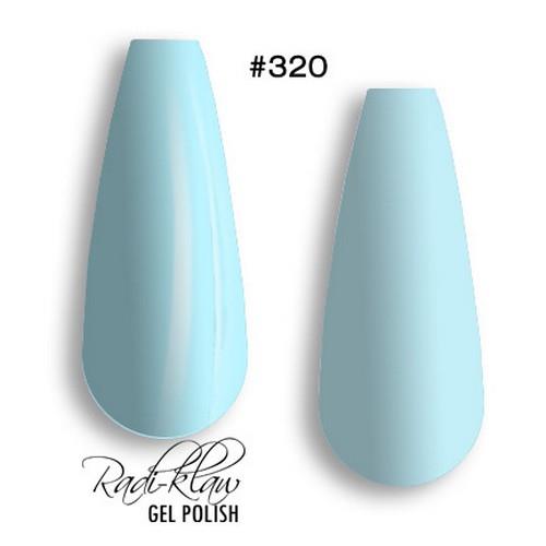 Phat Kat Gel Polish Soft Blue #320 10ml gel polish color swatches