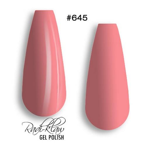 Phat Kat Gel Polish Coral #645 10ml gel polish color swatches