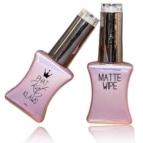 Phat Kat Matte (Wipe) Top Coat 10ml gel top coat bottle