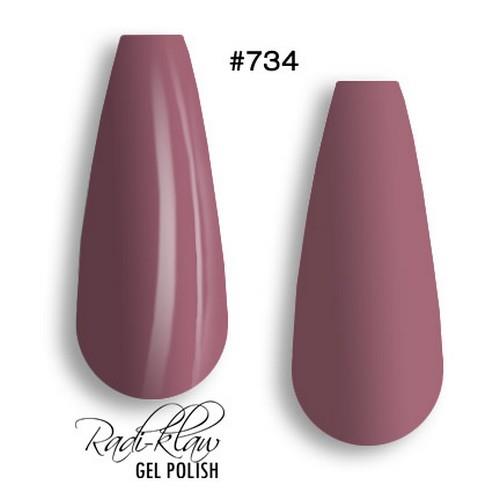 Phat Kat Gel Polish Desert Rose #734 10ml gel polish color swatches
