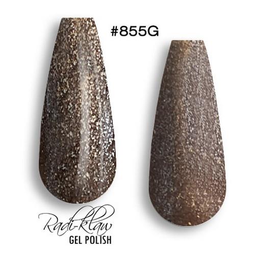 Phat Kat Gel Polish Glitter Gold #855G 10ml glitter gel polish swatches
