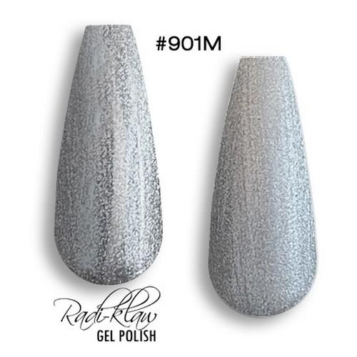 Phat Kat Gel Polish Silver Metallic #901M 10ml metallic gel polish color swatches