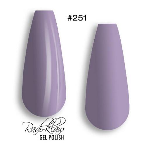 Phat Kat Gel Polish Lilac #251 10ml gel polish color swatches