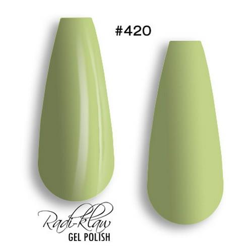 Phat Kat Gel Polish Shrek Green #420 10ml gel polish color swatches