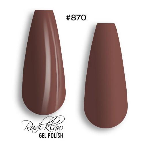 Phat Kat Gel Polish Melted Chocolate #870 10ml gel polish color swatches