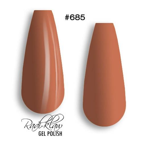 Phat Kat Gel Polish Burnt Orange #685 10ml gel polish color swatches