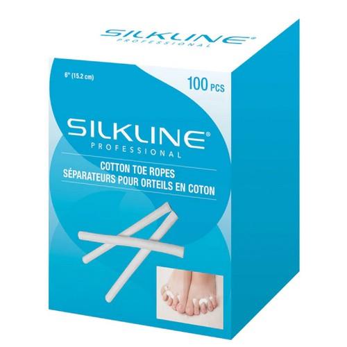 Silkline Cotton Toe Ropes 100pk pedicure toe supplies