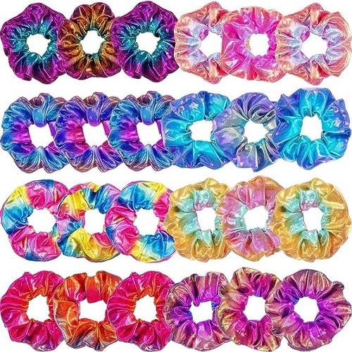 Nove Mermaid Scrunchie Assorted Colors 1pc hair scrunchies