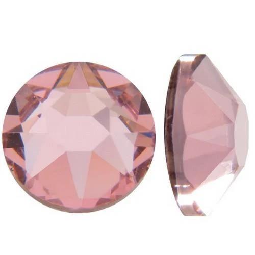 Nove Swarovski Crystal Light Rose SS3 Swarovski nail crystals