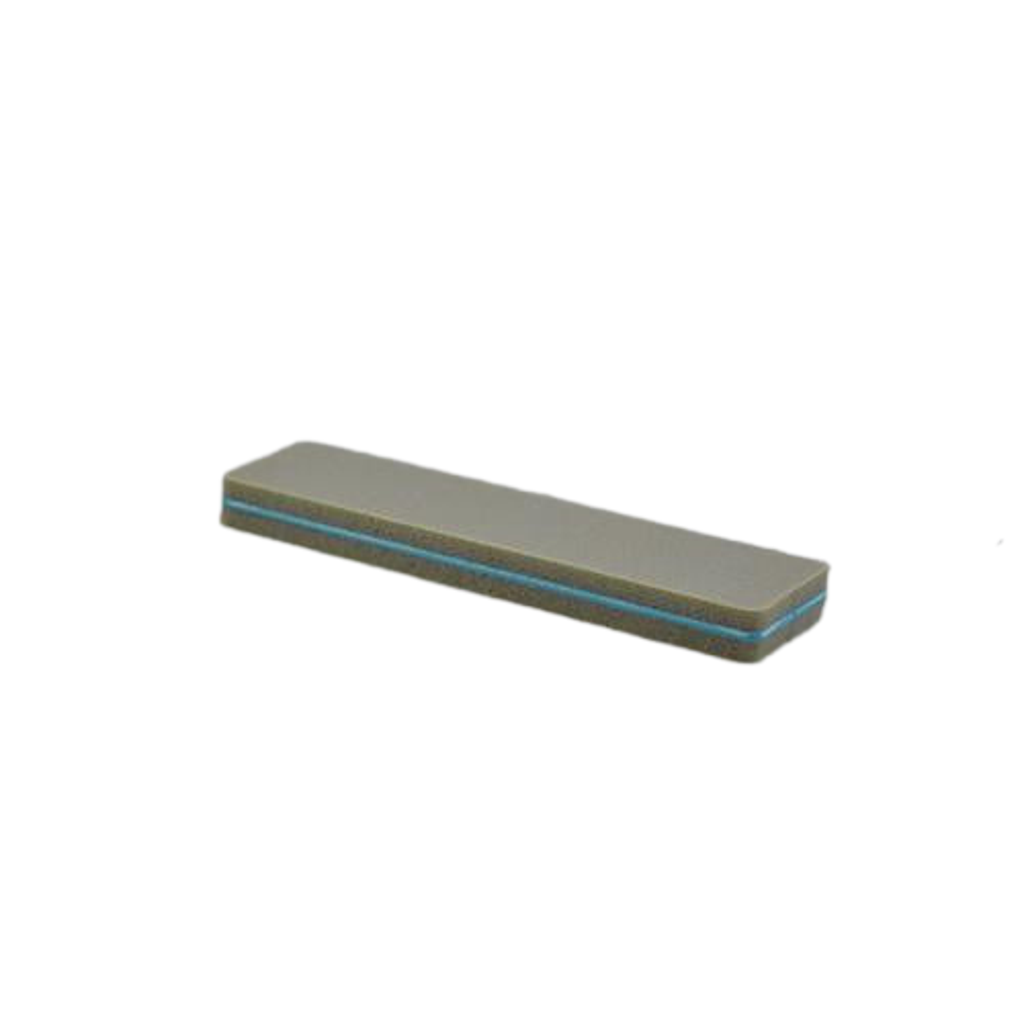 Spongie Large Grey Blue Medium Grit Individual nail buffer block