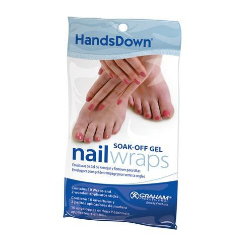 Graham Beauty Soak off Gel Nail Wraps 10pk soak off gel nail wraps package
