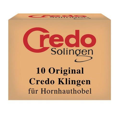 Credo Solingen Callus Remover Blades 10pk callus remover replacement blades package