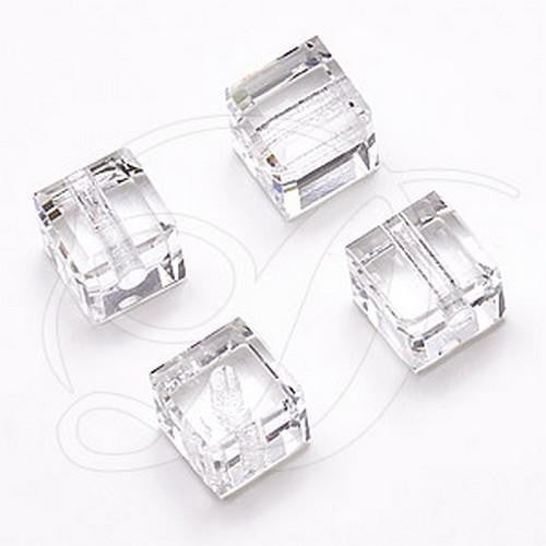 Nove Swarovski Crystals Crystal Cube 2pk clear cube Swarovski nail crystals