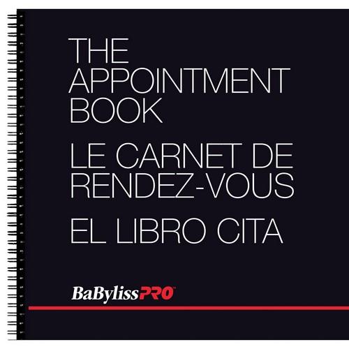 BaByliss PRO Appointment Book 6 Column salon appointment book cover