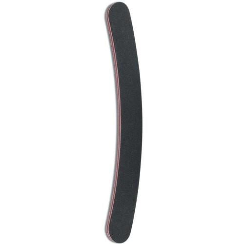 Silkline 100/180 Curved Black/Red Centre File DP-7 50pk nail file