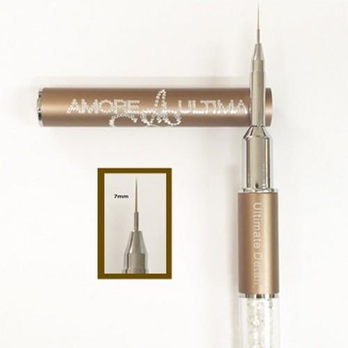 Amore Ultima Ultimate Detailer Brush With Cap professional detail nail brush with cap