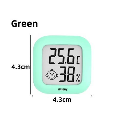 Nove Mini Hygrometer Green mini hygrometer display