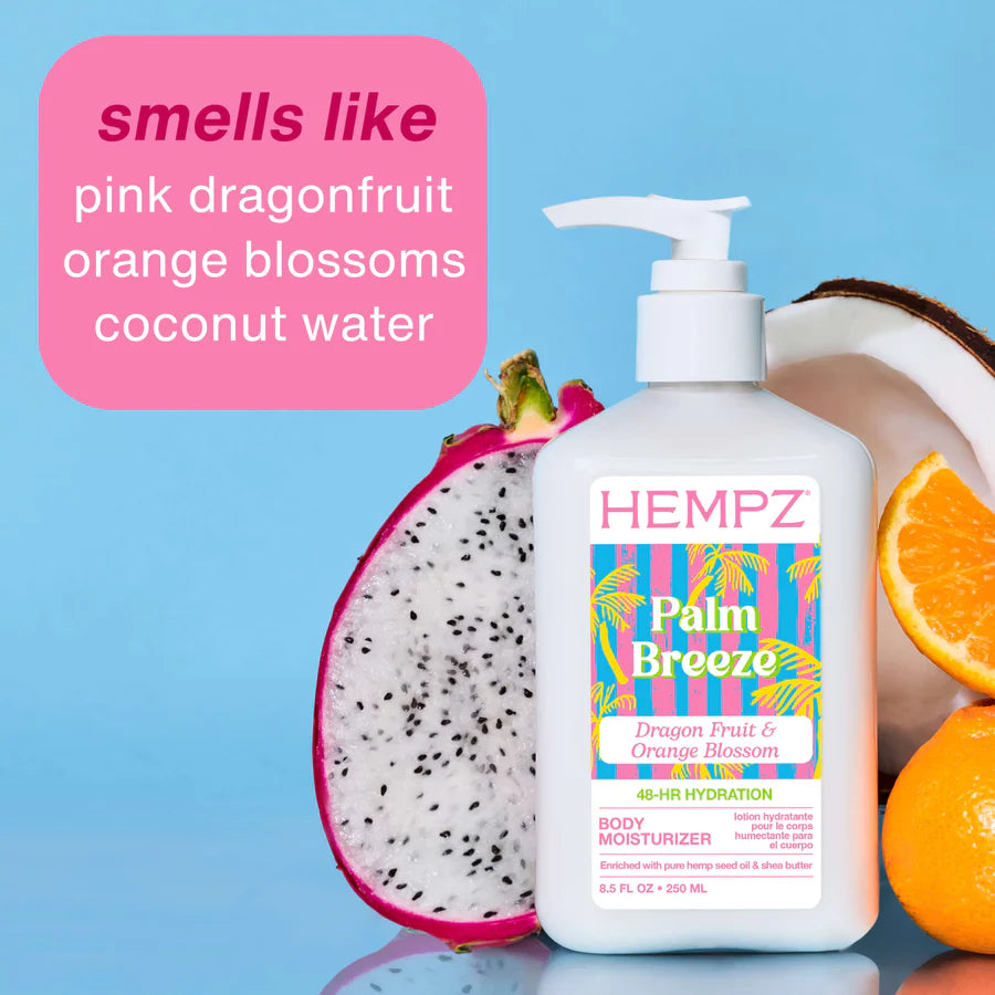 Hempz Palm Breeze 8.5oz lotion lifestyle or detail image