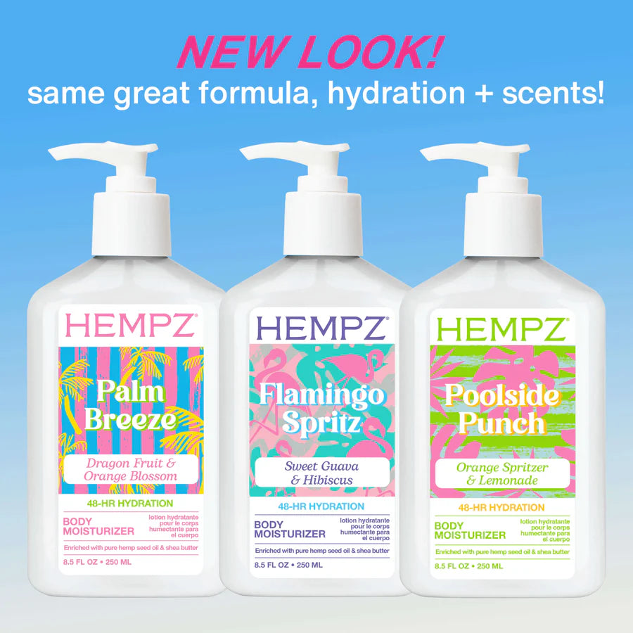 Hempz Poolside Punch 8.5oz lotion lifestyle or detail image