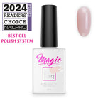 Magic MLaq Jelly Beige #429 gel polish, 15 ml