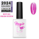Magic MLaq MLaq Jelly Magenta gel polish, 15 ml