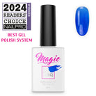 Magic MLaq Jelly Indigo #443 gel polish, 15 ml