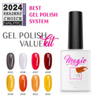 Magic MLaq Jelly Tortoise Kit 8-piece gel polish value kit
