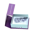 Roselisa D-Curl Loose Promade 5D 9mm Lash Extensions open box and lash tray